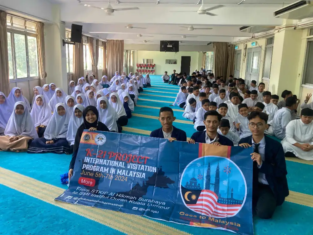 mahasiswa stkip al hikmah magang di sekolah menengah islam IQKL Malaysia 