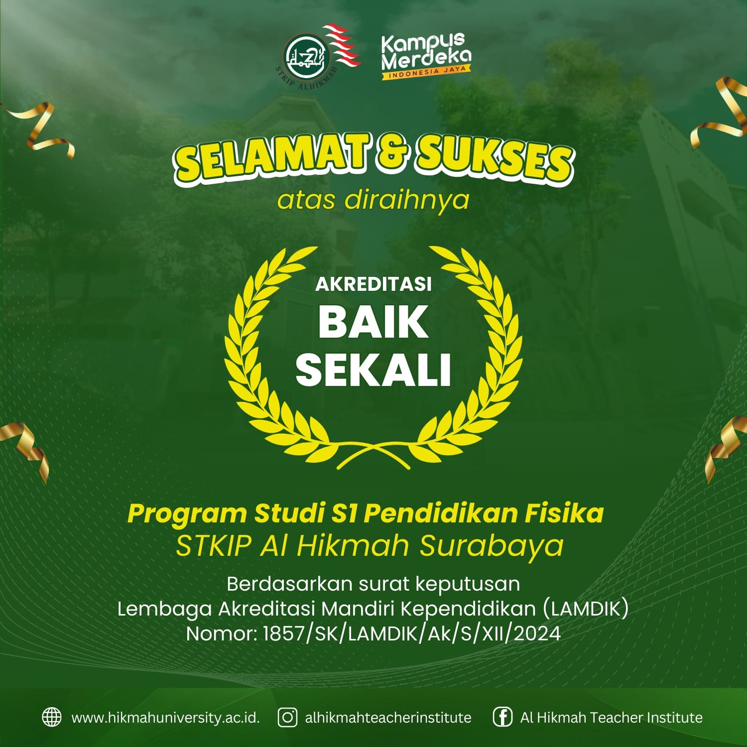 LOWONGAN DOSEN STKIP AL HIKMAH