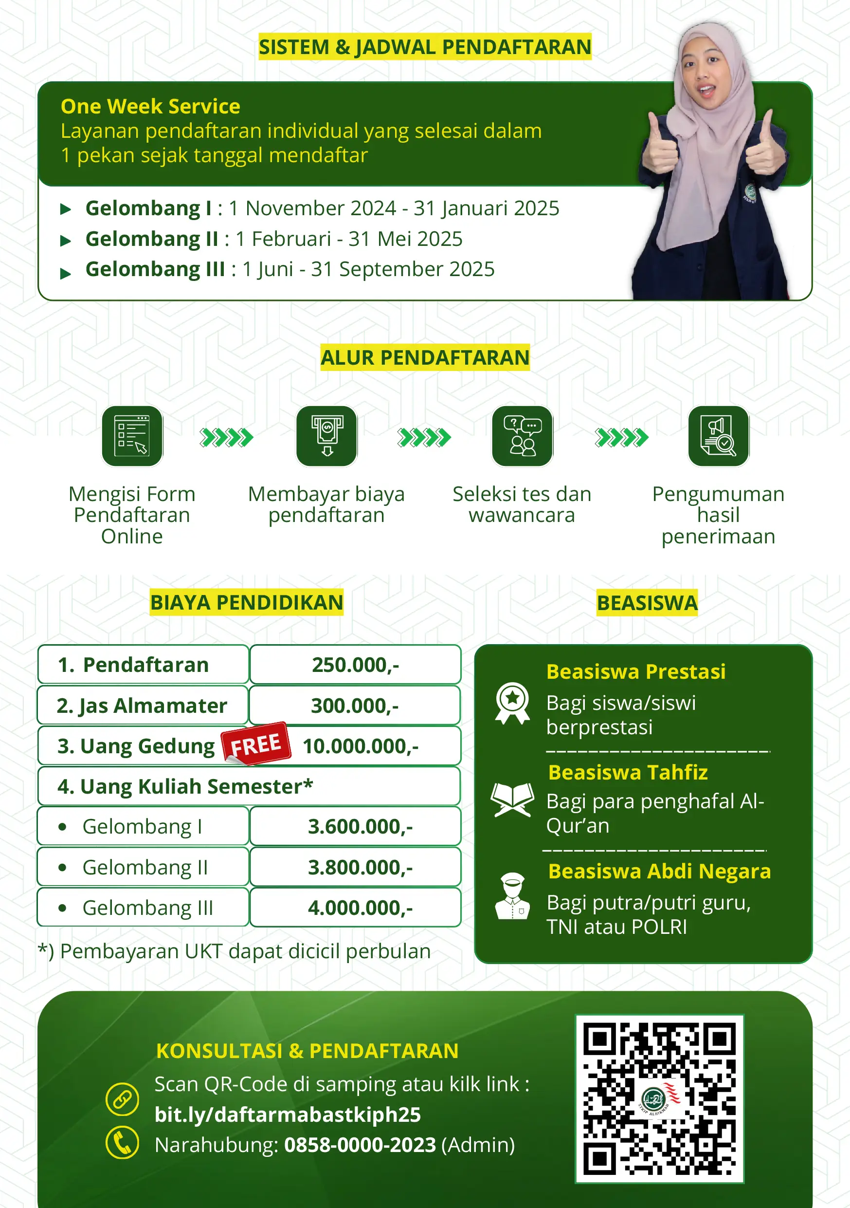 Brosur terbaru STKIP Al Hikmah surabaya